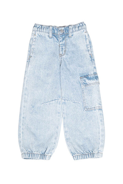 GUTZTOY By Styli Kids Relaxed Fit Soldi Cargo Jeans - Unisex