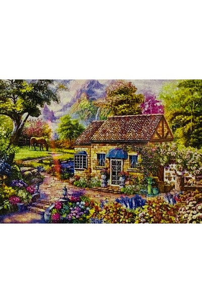 EleganTShoP 5D Yapışan Boncuk Mozaik Tablo 30*40 cm XQH89381