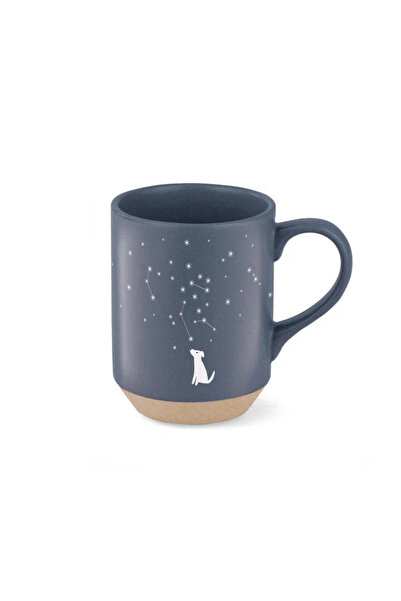 Petshop By Fringe Studio كوب خزفي بتصميم كلب سماوي، 3.25 × 4.25 بوصة
