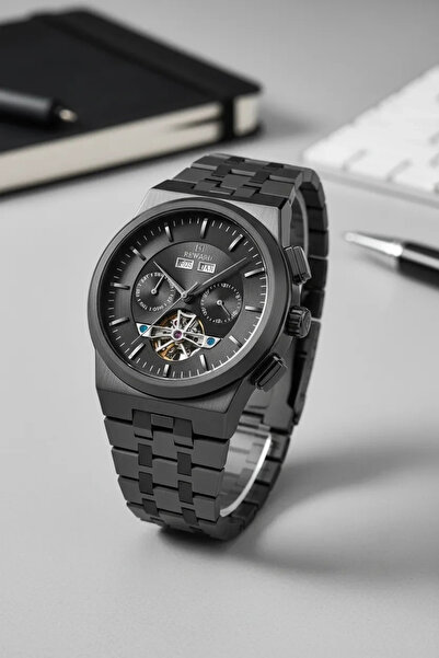 Reward Automatic Mechanism Calendar Dial Men's Wristwatch