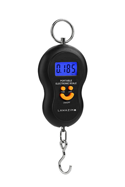 Lawazim Portable Electronic Hanging Scale - Digital LCD Luggage Weight Scale ...