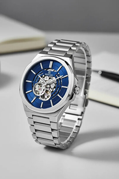 Reward Automatic Mechanism Skeleton Dial Men's Wristwatch