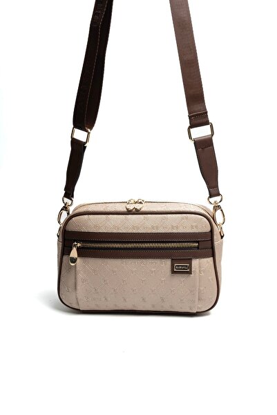 Silver Polo Silver & polo sp1280 women's Crossbody Bag logo nut-brown