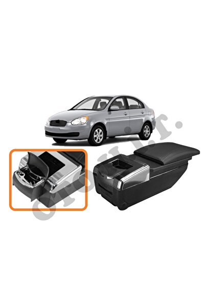 OTO H.İ.T. HYUNDAİ ACCENT ERA UYUMLU BARDAKLIKLI LÜKS KOL DAYAMA KOLÇAK SİYAH...