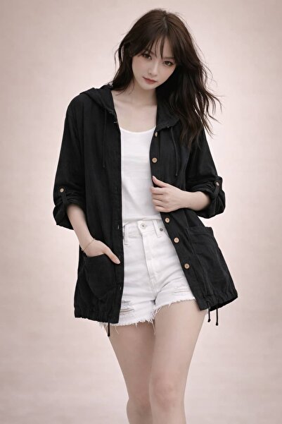 bb butik basic Women's Muslin Jacket Tr3435