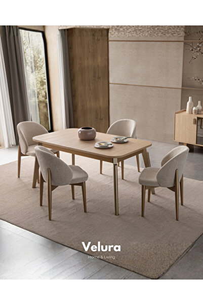 Velura Home & Living Victor Açılır Yemek Masası (Sadece Masa)