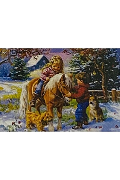 EleganTShoP 5D Yapışan Boncuk Mozaik Tablo 30*40 cm XQH89279