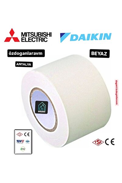 dogant özdoğanlar avm Beyaz Klima Borusu Dekoratif Kalın Pvc Bantı - Klima Bo...