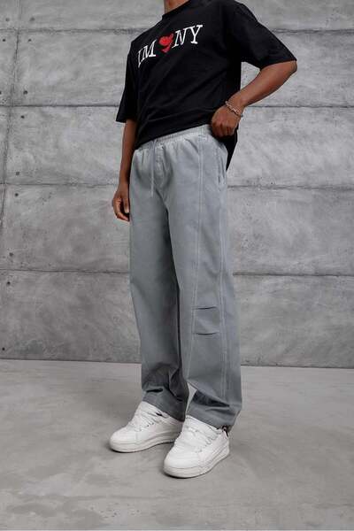 NOMARC Gray Washable Gabardine Pants