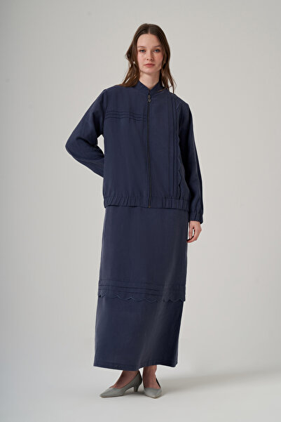 Nuss Inner Dress Jacket Double Set 1047 Indigo