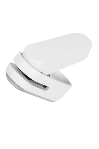 TECLA EDITION Nusign 1-Hole Punch for 10 Sheets, White, Plastic, Portable,Dim...