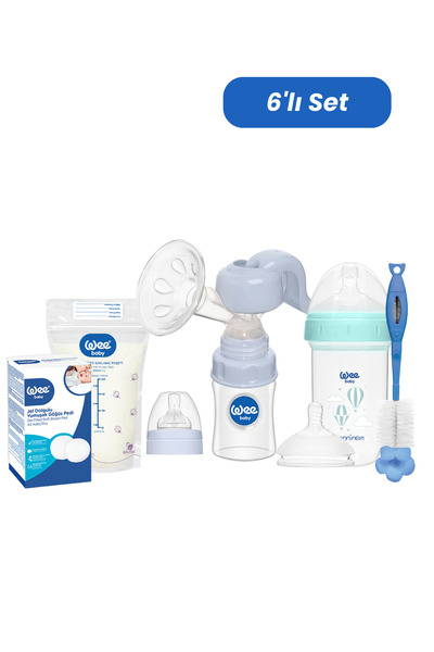 Wee Baby Anneye Emzirme ve Beslenme Destek Seti 6'lı
