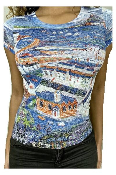 OEM Luc-Ce T013 T-shirt, navy blue,