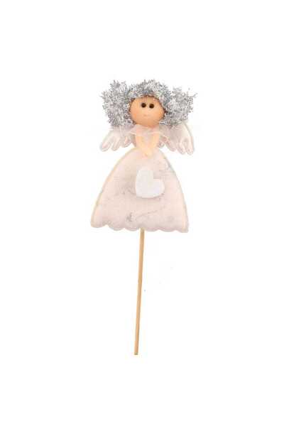 Goliat Pik bożonarodzeniowy anioł w kolorze białym