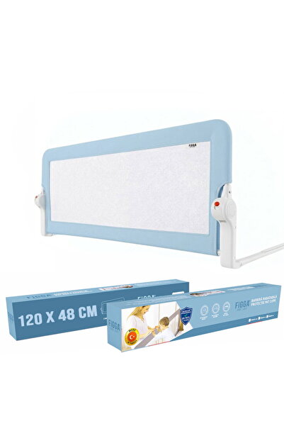 figga ® Προστατευτικό Παιδικού Κρεβατιού, 120 x 48,5 cm, Μπλε