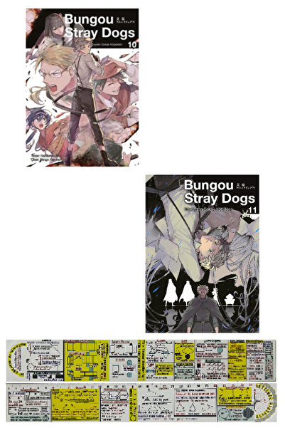 Gerekli Şeyler Yayıncılık Bungou Stray Dogs 10-11. Ciltler Manga Seti + Özel ...