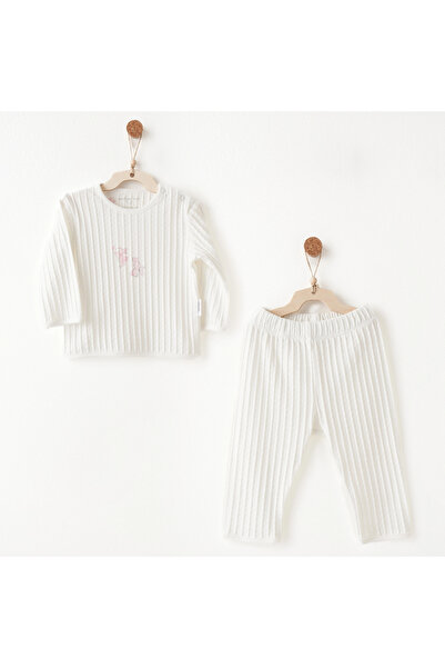 andywawa Baby Set 2 Pcs Set Jacquard Summer Time