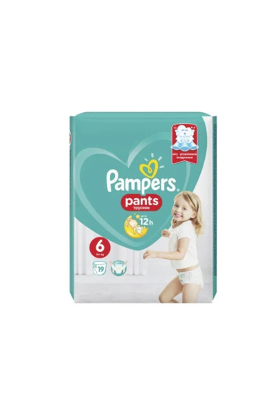 Pampers Chiloți Premium Care Extra-Large nr.6 16+ kg 19 bucăți