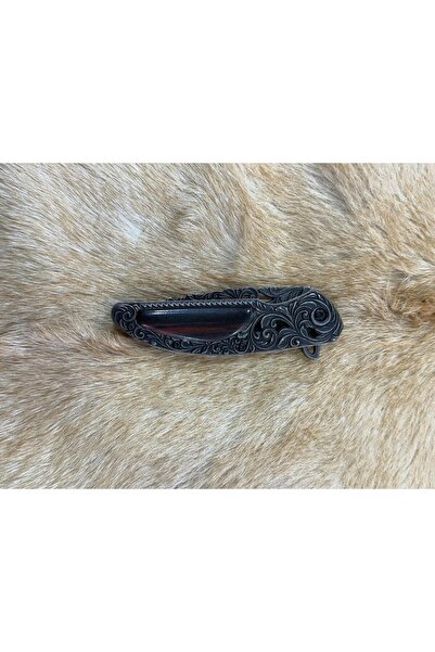 sürmene el yapımı Gravur Sürmene Çakı - S590 Çelik - Gravur Sap - El Yapımı