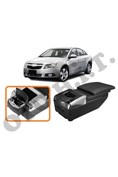 OTO H.İ.T. CHEVROLET CRUZE UYUMLU BARDAKLIKLI LÜKS KOL DAYAMA KOLÇAK SİYAH İT...