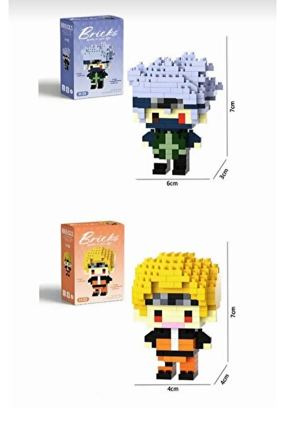 LEONEV Bricks naruto uzumaki ve kakashi hatake figür lego