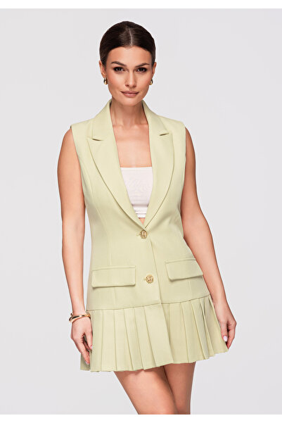 Larica OMBRE Women's Elegant Blazer Dress LA-OM-DLR303 Green