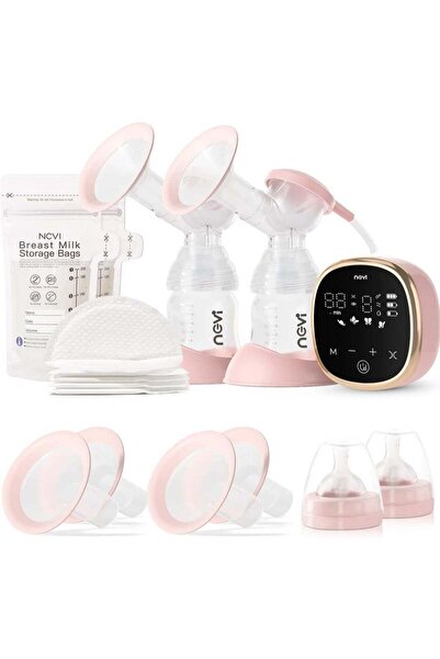 NCVI Portable Electric Breast Pump | BPA-Free, Double & Single Pump Modes, Re...