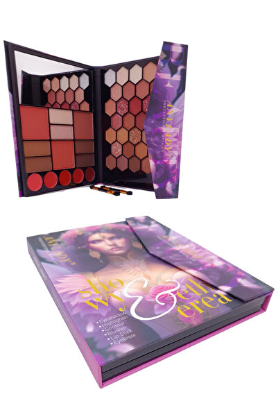 BBeauty Showy Göz Farı Lip Stick Pudra Allık Highlighter Kontür Kaş Farı Ayna...