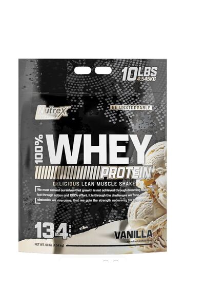 Nutrex 10 أرطال من مصل اللبن بنكهة الفانيليا