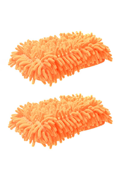 Lawazim 2-Piece Chenille Microfiber Car Wash Sponge with Elastic Strap - Soft...