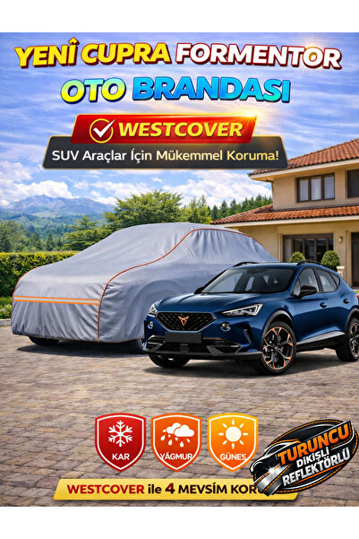 WestCover غطاء سيارة جديد متوافق مع كوبرا فورمنتور (خياطة برتقالية-رفا)، خيمة...