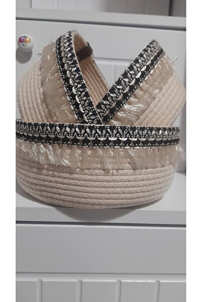 Dugka Atölye Bohem 3-Piece Basket/Wicker Basket/Organizer