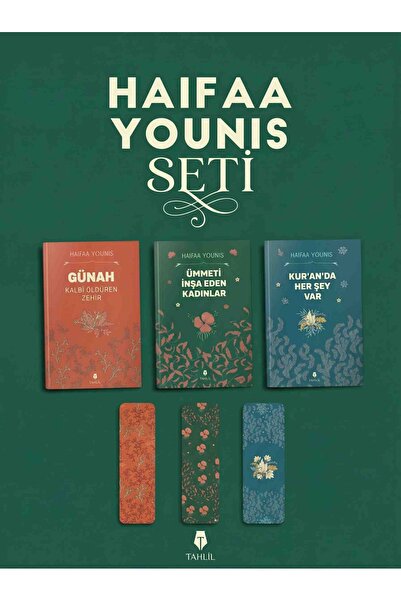 Tahlil Yayınları Haifaa Younis 3 Kitap Seti – Günah, Ümmeti Inşa Eden Kadınla...