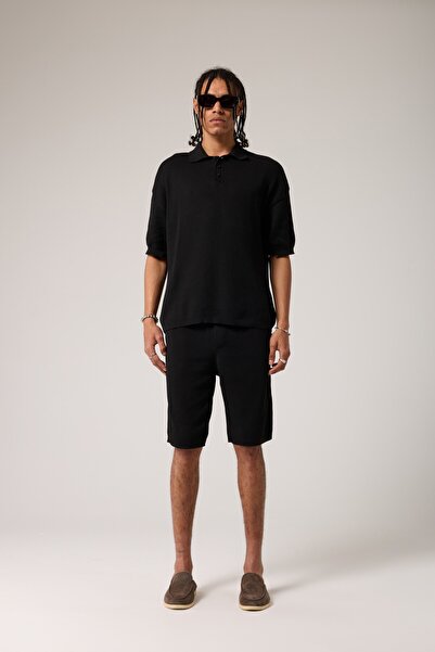 2512 Clothing تي شيرت بولو ياكا ذو ملمس بارز تريكو