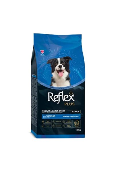 Reflex Hrană uscată pentru câini, Plus Somon Adult, Antialergic, 12 kg