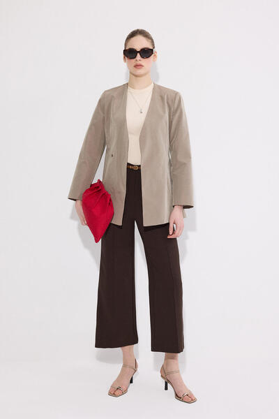 Touché Privé Ribbed CREPE PANT