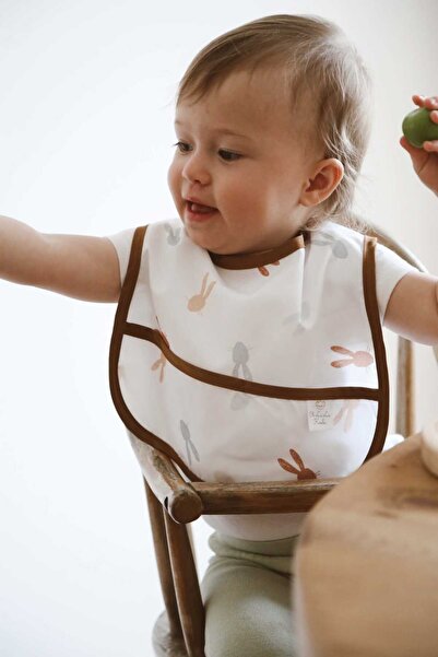 Oh La La Koala For Little Ones Rabbit Pattern Single Liquid-Proof Baby Bib 6-...
