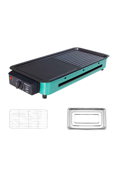 Sumkyle Electric Indoor Grill, 2 in 1 Indoor Grills for Kitchen, With Grill M...