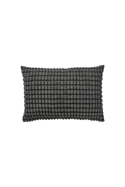 IKEA Svartpoppel Cushion Cover Anthracite, 40X58 Cm, Anthracite Color Cushion...