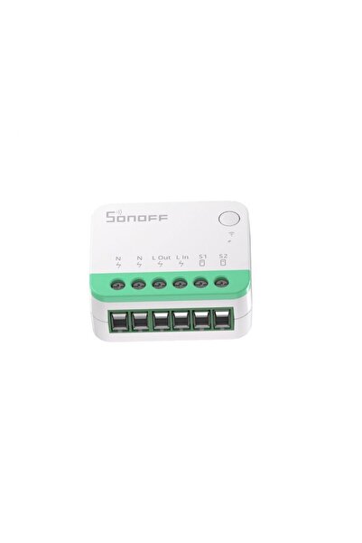 Sonoff Comutator inteligent wifi MINIR4M, 2.4 GHz, 2400W, Bluetooth, compatibil Matter