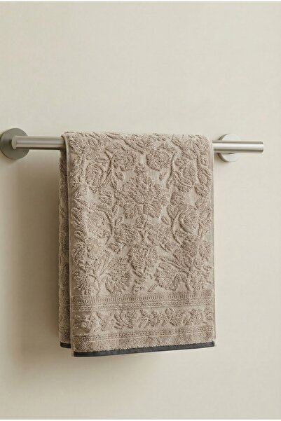 Anılsan Harmony Beige Hand Towel - 50X90 Cm, 230Gr, 100% Cotton