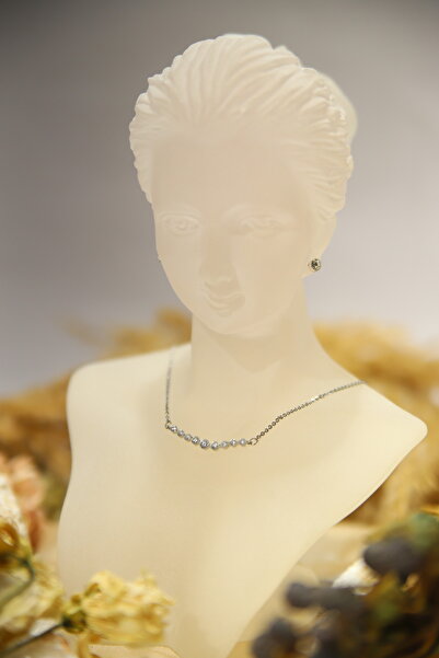 CHARM Κολιέ Ασημένια Μαργαριτάρια – Κομψή Λάμψη