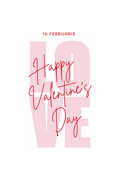 OEM Felicitare 13x18 cm cu plic inclus, Valentine”s day/Ziua indragostitilor/...