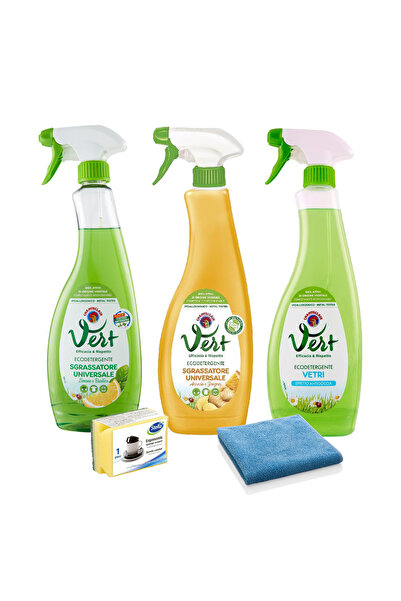 Chanteclaire Kit ChanteClair Vert – Detergenti Ecologici Universali si Specia...