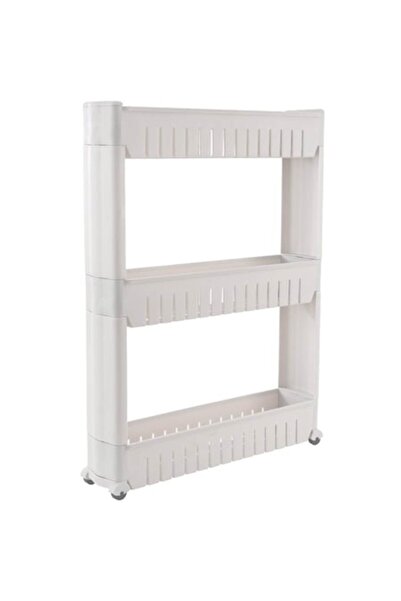 Retoo Storage and Organization Shelf with 3 Shelves and Wheels for Kitchen or...