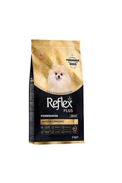 Reflex Hrană uscată Plus pentru câini adulți, rasa Pomeranian, antialergic, 2 kg