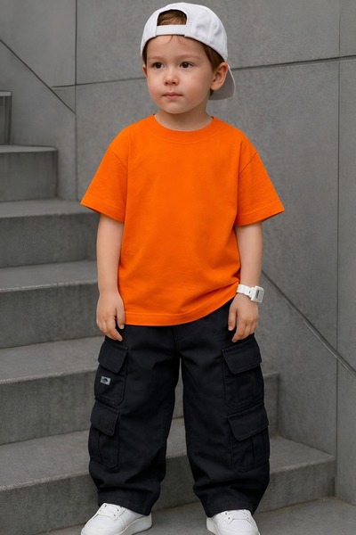 E-ROMA TRICOU UNISEX FĂRĂ IMPRIMARE PENTRU COPII 2GH3