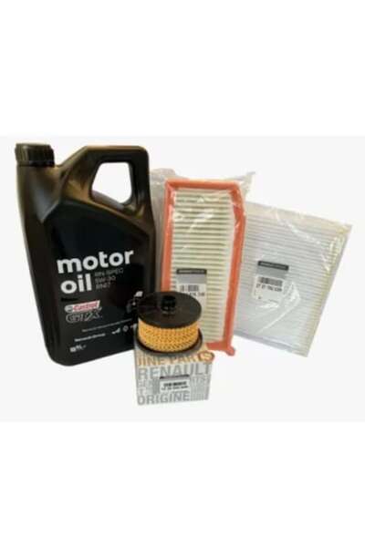 CASTROL Πακέτο γενικής επισκευής Dacia Logan 1.0 Tce, λάδι Renault-Castrol GT...