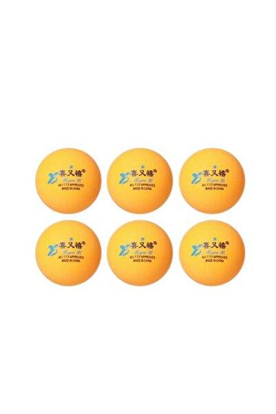 STAR TOYS Table Tennis Balls 6 Pieces