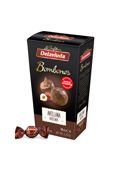 Delaviuda - Milk Chocolate Pralines with Hazelnut Cream